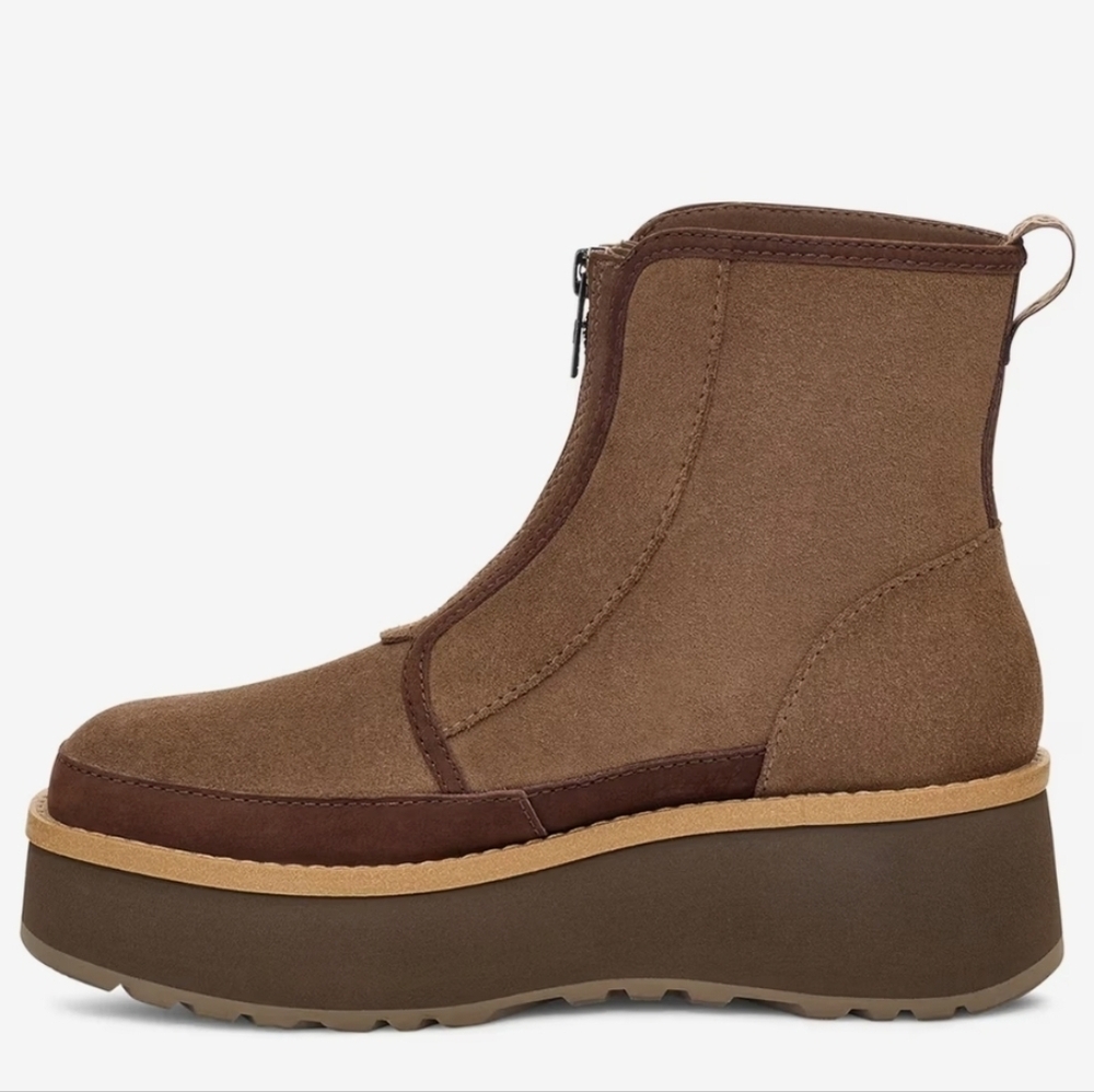 UGG Cityfunc Zip Women Size 10 Water Resistant Platform Bootie 112025 - Picture 2 of 7